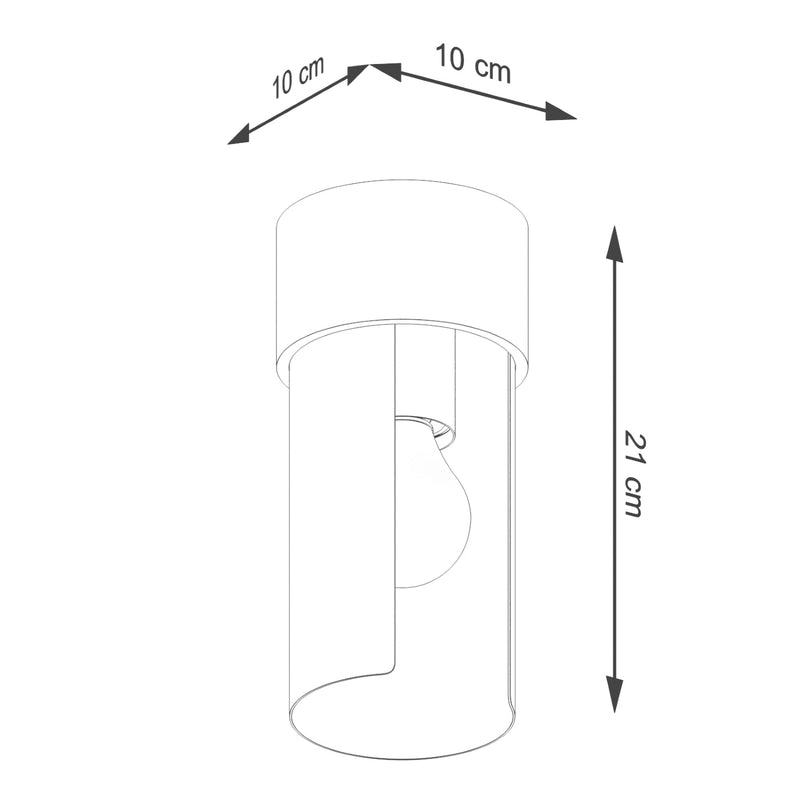 Plafond Flash Weiß Runde Led-Deckenleuchte Mit Klarem Design-Leuchtezauber