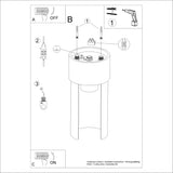 Plafond Flash Weiß Runde Led-Deckenleuchte Mit Klarem Design-Leuchtezauber