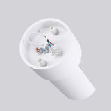 Plafond Flash Weiß Runde Led-Deckenleuchte Mit Klarem Design-Leuchtezauber