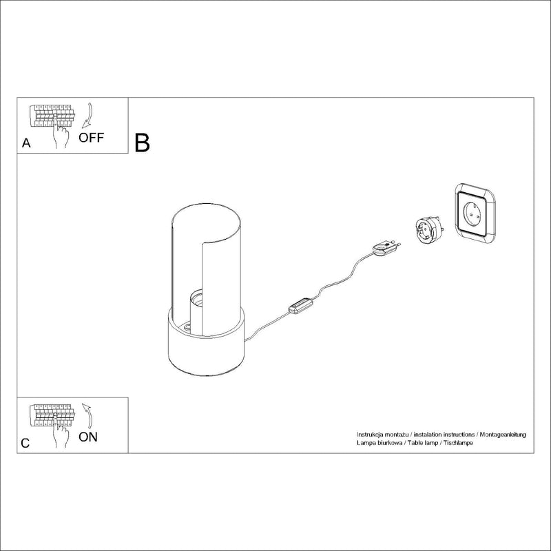 Tischlampe Flash Weiß – Led-Tischlampe Mit Verchromtem Standfuß-Leuchtezauber