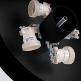 Plafond Omiq Schwarz Kontraststarkes Design Für Moderne Räume-Leuchtezauber