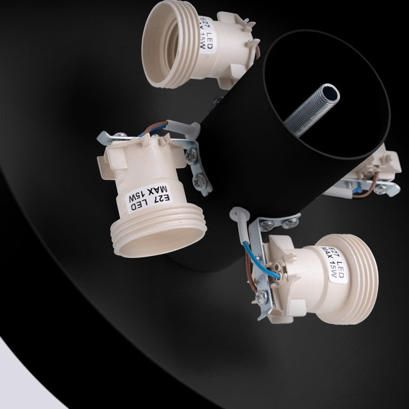 Plafond Omiq Schwarz Kontraststarkes Design Für Moderne Räume-Leuchtezauber