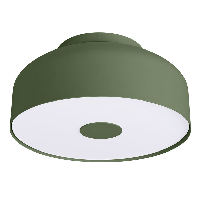 Plafond Omiq Olivgrün Stilvolle Farbe Trifft Minimalistisches Design-Leuchtezauber