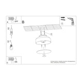 Plafond Omiq Olivgrün Stilvolle Farbe Trifft Minimalistisches Design-Leuchtezauber