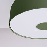 Plafond Omiq Olivgrün Stilvolle Farbe Trifft Minimalistisches Design-Leuchtezauber