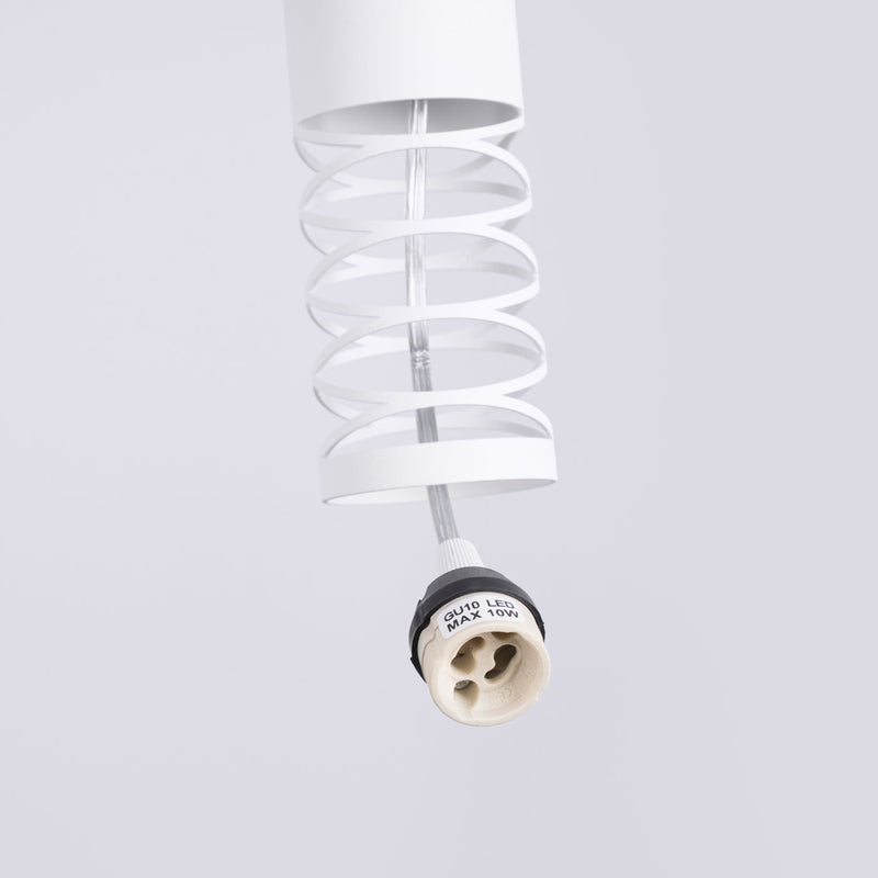 LED Pendelleuchte Lami 1-flammig Weiß – Skandinavisches Design-Leuchtezauber