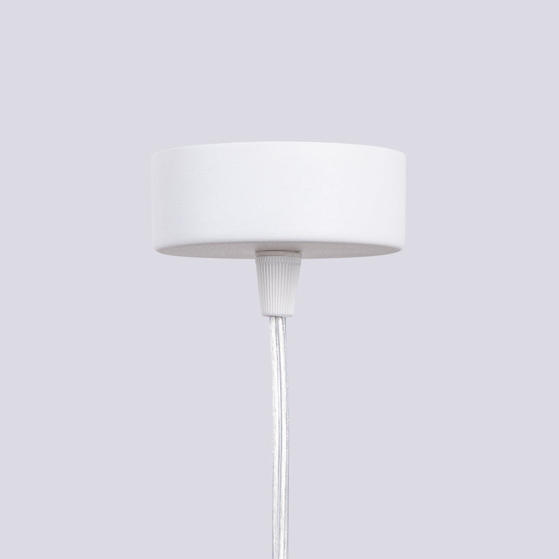 LED Pendelleuchte Lami 1-flammig Weiß – Skandinavisches Design-Leuchtezauber