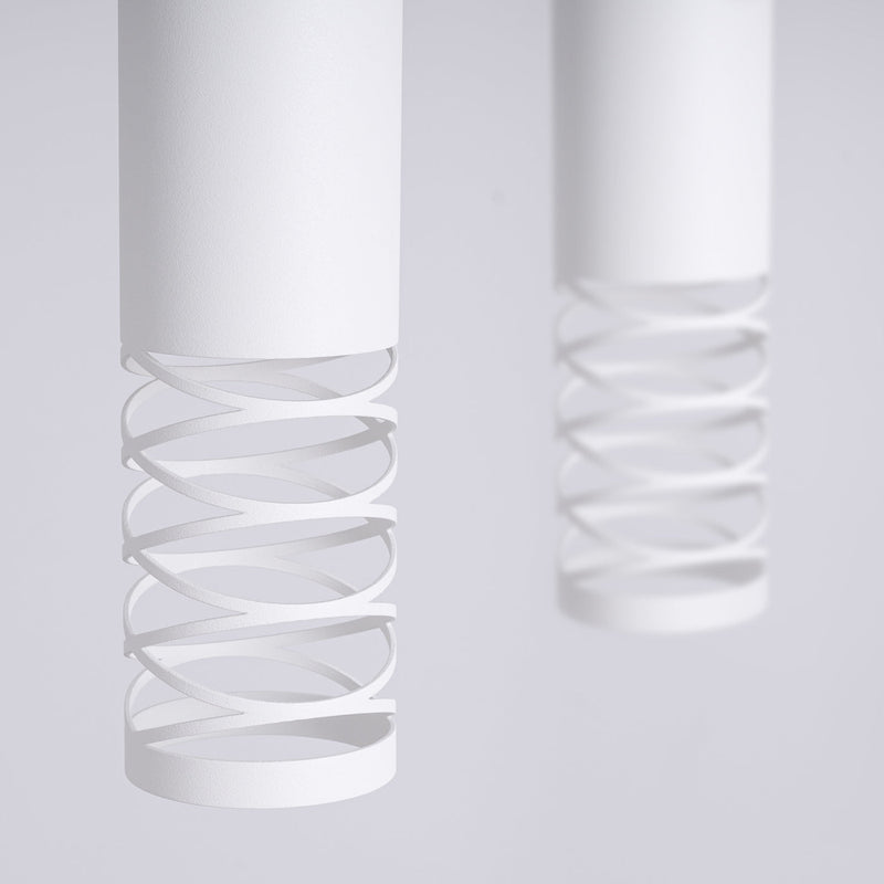 LED Pendelleuchte Lami 2-flammig Weiß – Minimal Design-Leuchtezauber