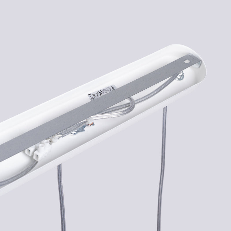 LED Pendelleuchte Lami Lang 3-flammig Weiß – Modern & Elegant-Leuchtezauber