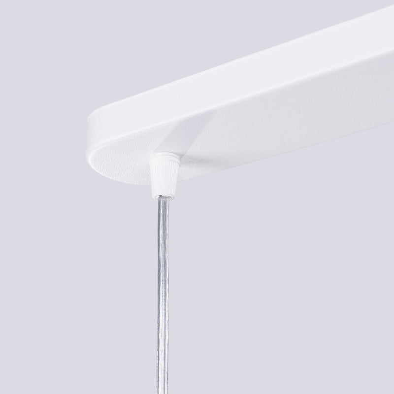 LED Pendelleuchte Liro 2-flammig Weiß – Minimalistisches Design-Leuchtezauber