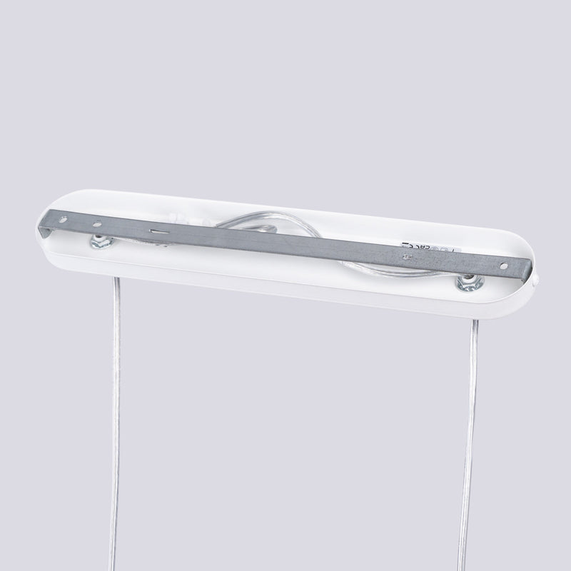 LED Pendelleuchte Liro 2-flammig Weiß – Minimalistisches Design-Leuchtezauber