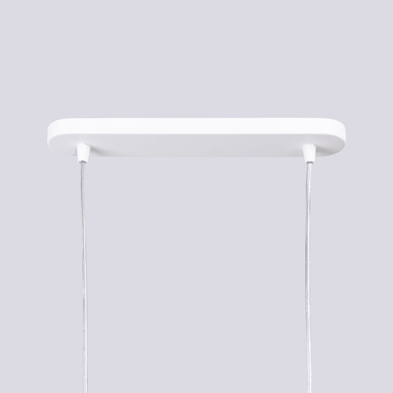 LED Pendelleuchte Liro 2-flammig Weiß – Minimalistisches Design-Leuchtezauber