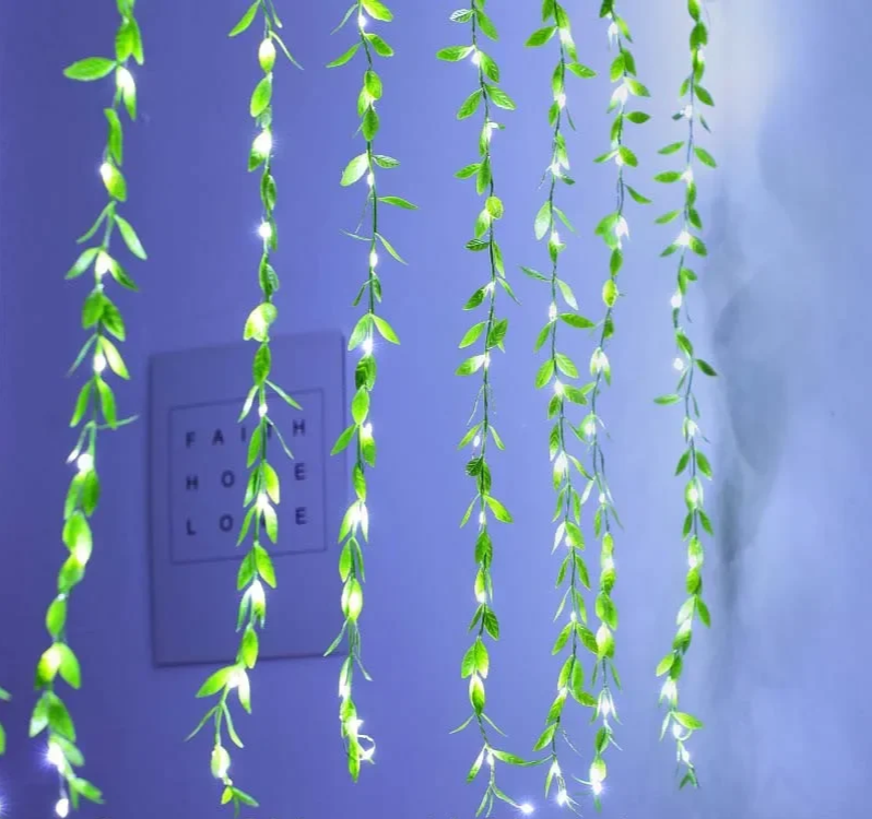 LeafLuma 2M LED Blätter-Lichterkette