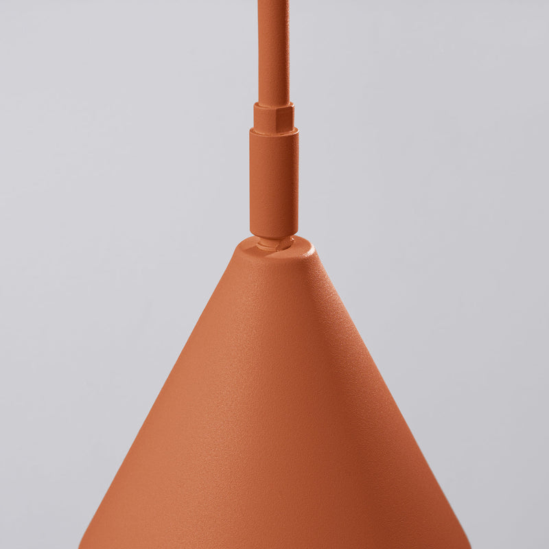 Wandleuchte Nox Roter Ocker Ausdrucksstarke Wandlampe In Warmer Ockerfarbe-Leuchtezauber