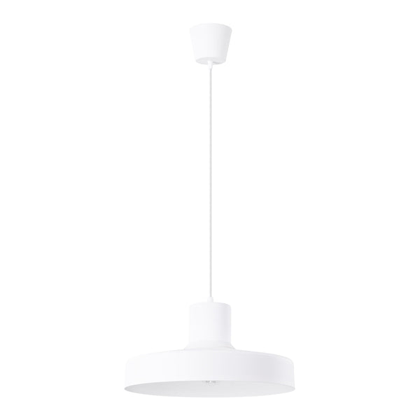 LED Pendelleuchte Bilo Weiß – Skandinavische Deckenlampe-Leuchtezauber