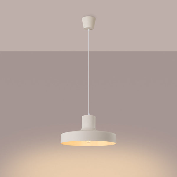 LED Pendelleuchte Bilo Beige – Minimalistisches Design-Leuchtezauber