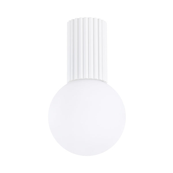 Deckenlampe Halo Weiß Ip44 Klassisch & Vielseitig Einsetzbar-Leuchtezauber