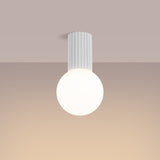 Deckenlampe Halo Weiß Ip44 Klassisch & Vielseitig Einsetzbar-Leuchtezauber