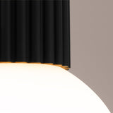 Deckenlampe Halo Schwarz Ip44 Zeitloses Design Für Feuchträume-Leuchtezauber
