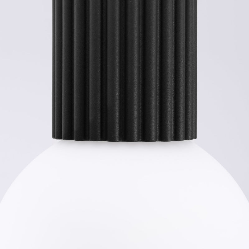 Deckenlampe Halo Schwarz Ip44 Zeitloses Design Für Feuchträume-Leuchtezauber