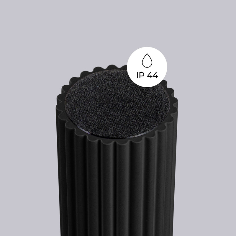 Deckenlampe Halo Schwarz Ip44 Zeitloses Design Für Feuchträume-Leuchtezauber