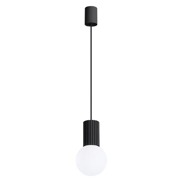 LED Pendelleuchte Halo 1-flammig Schwarz – Minimalistisches Design-Leuchtezauber