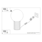 Tischlampe Halo Beige – Runde Stofflampe Mit E27-Fassung In Beige-Leuchtezauber