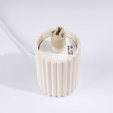 Tischlampe Halo Beige – Runde Stofflampe Mit E27-Fassung In Beige-Leuchtezauber
