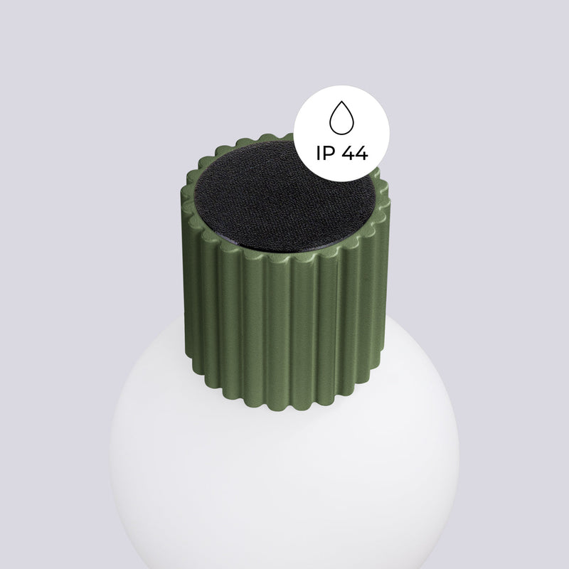 Wandleuchte Halo Olivgrün Ip44 Moderne Wandlampe In Trendigem Olivgrün-Leuchtezauber