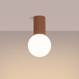 Deckenlampe Halo Mokka Ip44 Warmes Licht Für Nassräume-Leuchtezauber