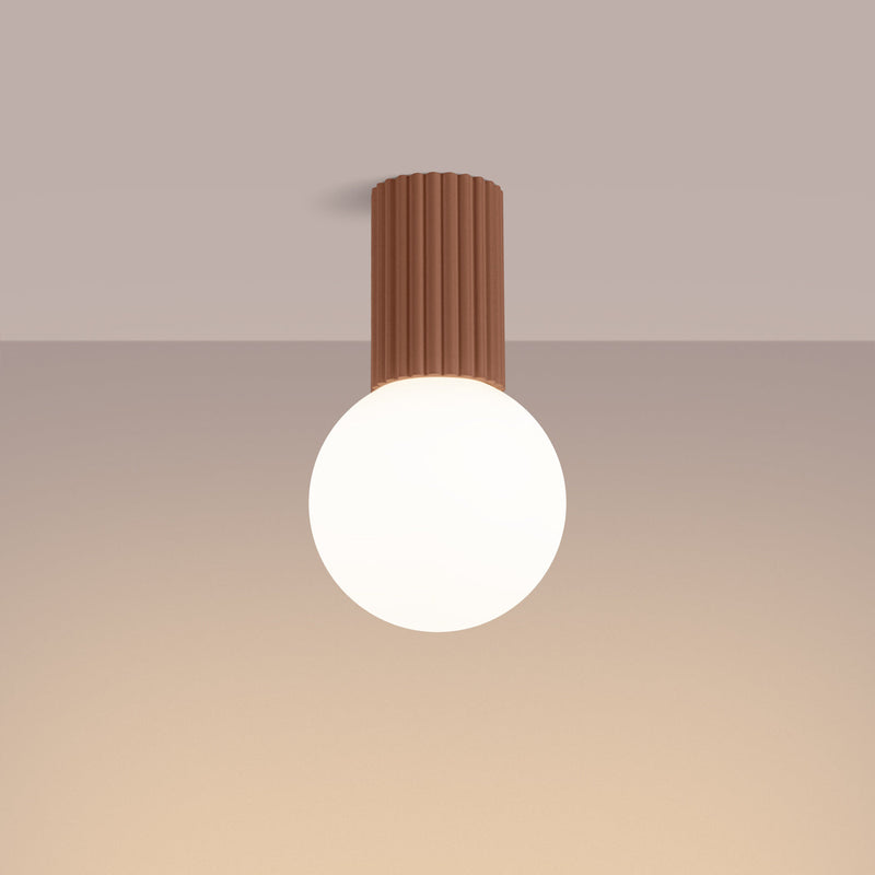Deckenlampe Halo Mokka Ip44 Warmes Licht Für Nassräume-Leuchtezauber