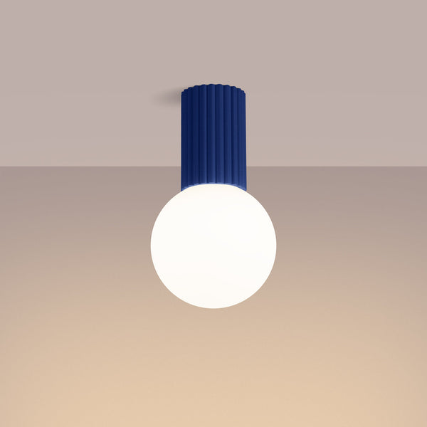 Deckenlampe Halo Ultramarin Ip44 Leuchtend & Wassergeschützt-Leuchtezauber