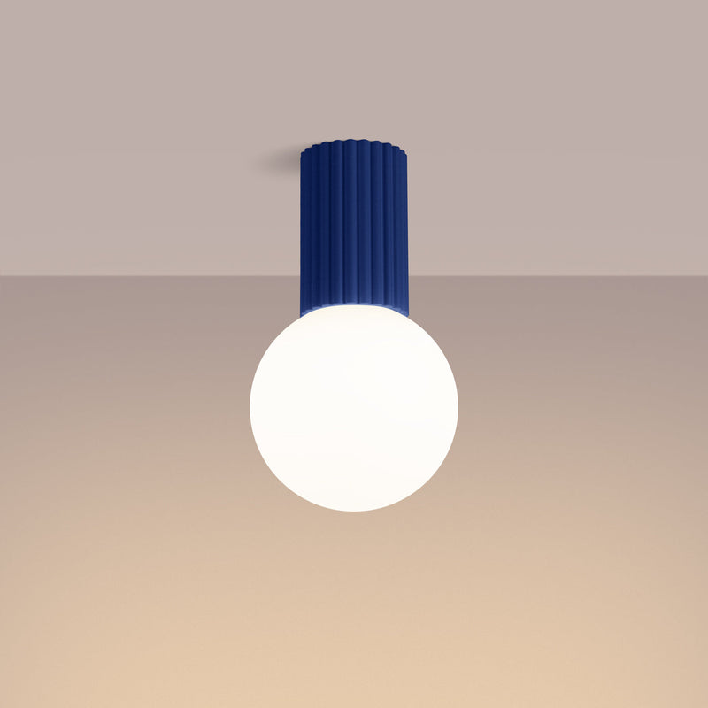 Deckenlampe Halo Ultramarin Ip44 Leuchtend & Wassergeschützt-Leuchtezauber