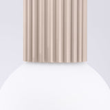 Deckenlampe Halo Taupe Ip44 Moderne Farbe Für Bad & Flur-Leuchtezauber