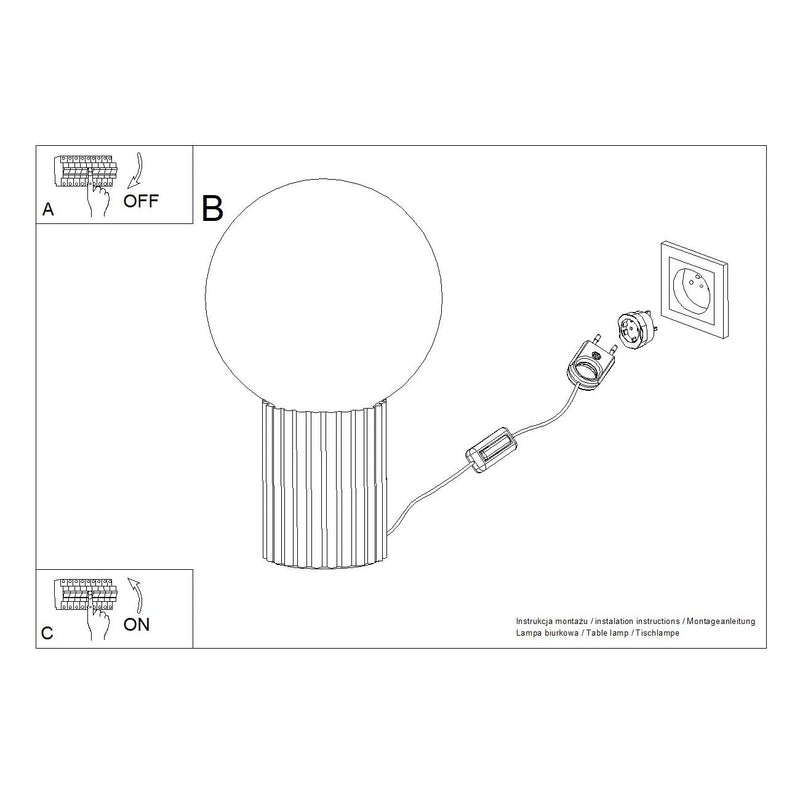 Tischlampe Halo Taupe – Led-Fähige Tischlampe In Warmem Taupe-Leuchtezauber
