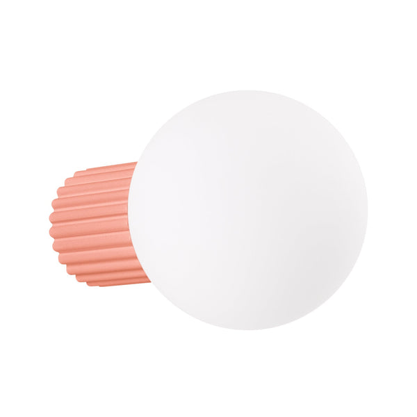 Wandleuchte Halo Apricot Ip44 Stimmungsvolle Wandlampe In Sanftem Apricot-Leuchtezauber