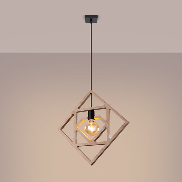 LED Pendelleuchte Caro Schwarz/Gold – Modernes Design-Leuchtezauber