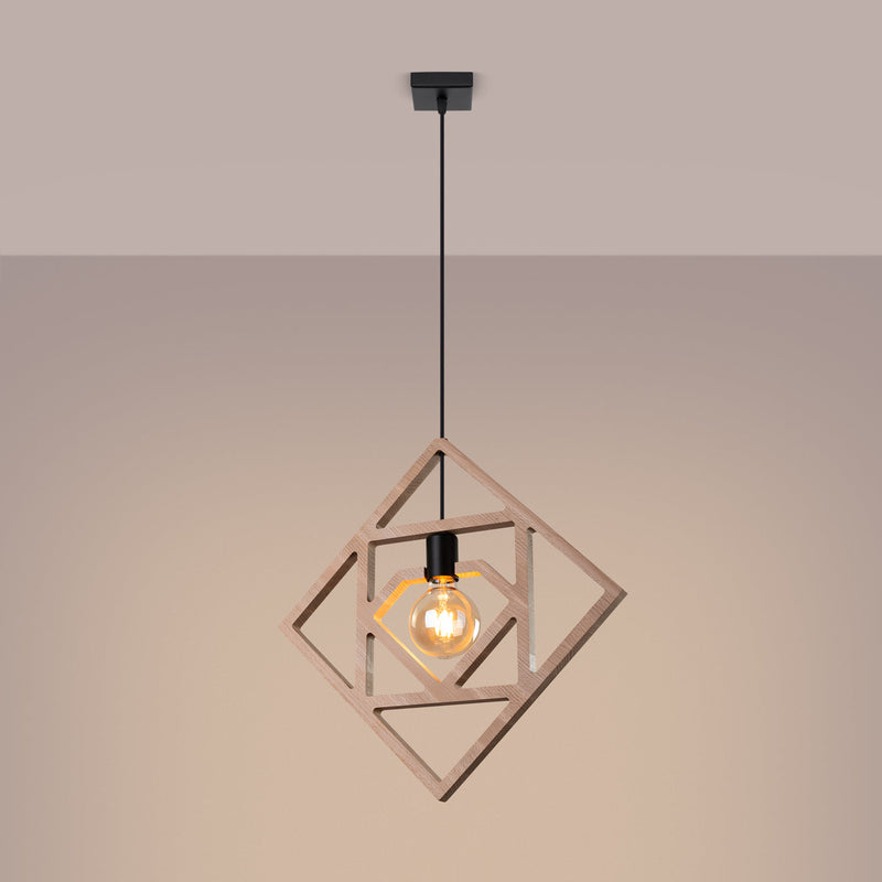 LED Pendelleuchte Caro Schwarz/Gold – Modernes Design-Leuchtezauber
