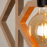 LED Pendelleuchte Caro Schwarz/Gold – Modernes Design-Leuchtezauber