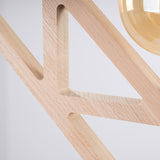 LED Pendelleuchte Caro Schwarz/Gold – Modernes Design-Leuchtezauber