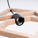 LED Pendelleuchte Caro Schwarz/Gold – Modernes Design-Leuchtezauber