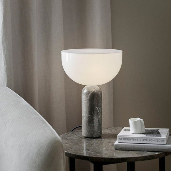 Daenery Marmor Tischlampe-Leuchtezauber