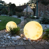 Mondlampe | Gartenlampe in Form eines Mondes-Leuchtezauber
