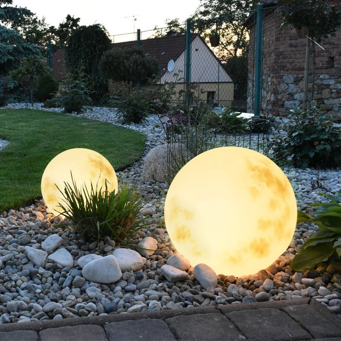 Mondlampe | Gartenlampe in Form eines Mondes-Leuchtezauber