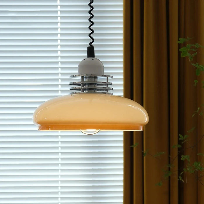 Bauhaus Glas-Pendelleuchte-Leuchtezauber