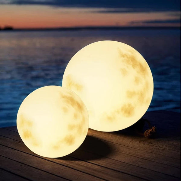 Mondlampe | Gartenlampe in Form eines Mondes-Leuchtezauber