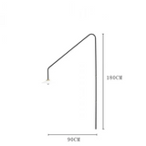 Nordic Designer Industrielle Wandleuchte