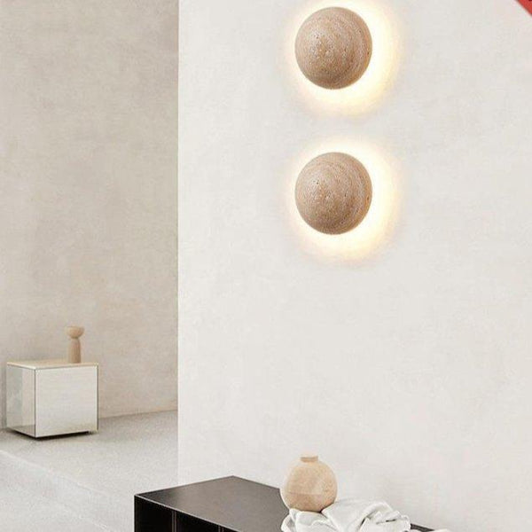 Wandleuchte im skandinavischen Creme-Stil-Leuchtezauber