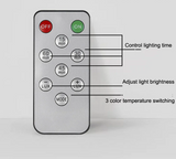 LumiTrack – Kabelloses LED Nachtlicht mit Bewegungssensor & USB-Aufladung-Leuchtezauber