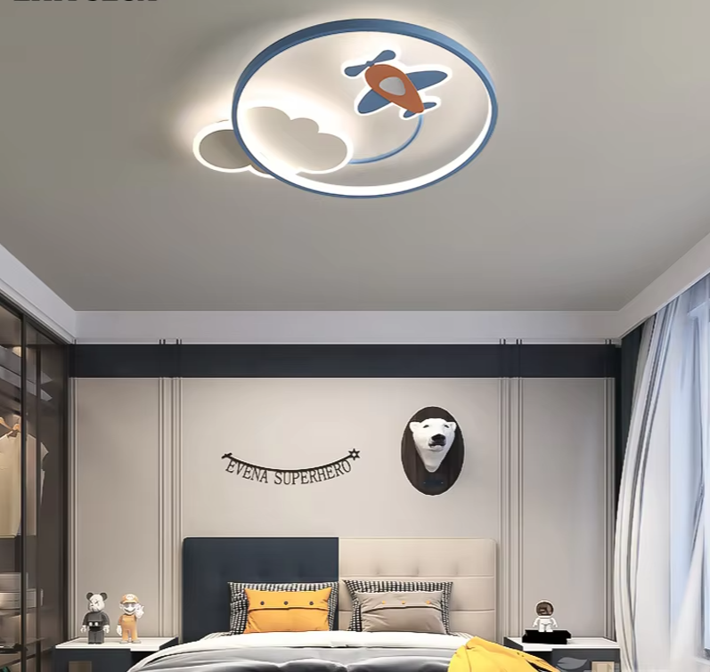 DreamGlow Dimmbarer LED-Kronleuchter für Kinderzimmer-Leuchtezauber